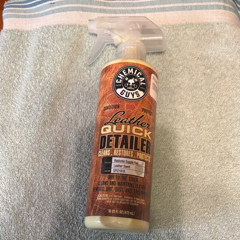Leather Quick Detailer - Brown